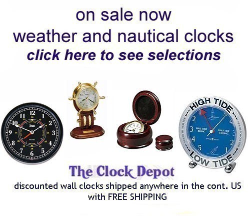 Weather and Maritime Clocks by Howard Miller. Village Watch Center