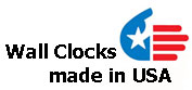 Wall Clocks Made in USA